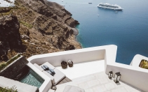 Vora Villas Santorini, Greece. Hotel Review by TravelPlusStyle. Photo © VORA