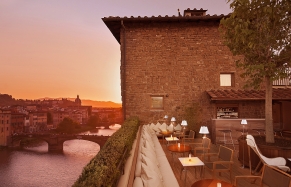 Continentale, Florence, Italy. Hotel Review by TravelPlusStyle. Photo © Lungarno Collection